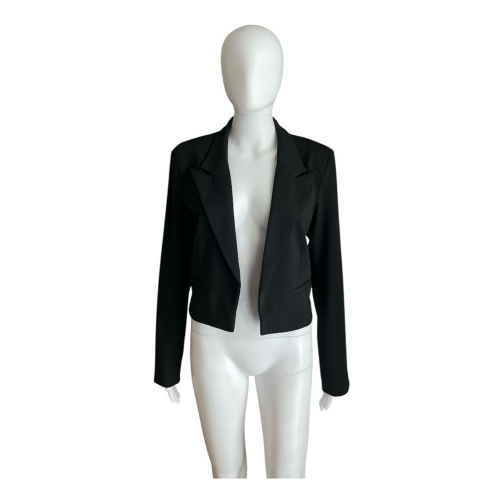 BoomBoom Jeans Women's Black Blazer Jacket Size M